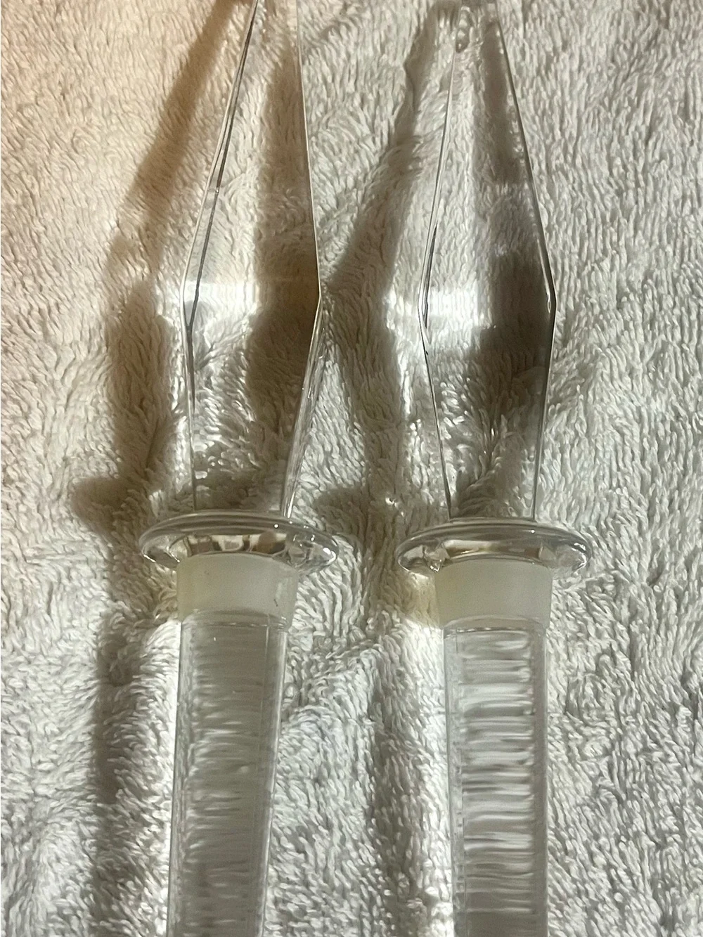 Villeroy & Boch Crystal Wine Bottle Stoppers - Set of 6, all in excellent cond